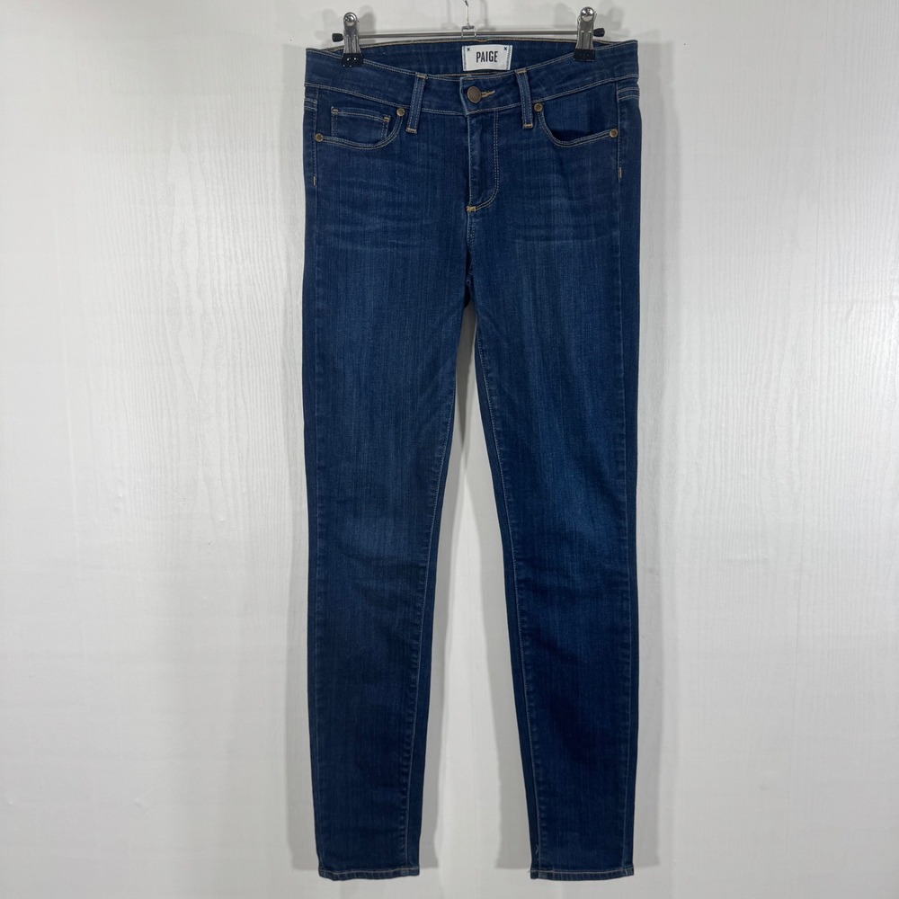 PAIGE Verdugo Ultra‎ Skinny Jeans Dark Wash Denim Women's Size 27
